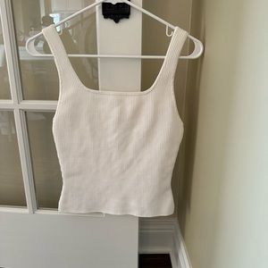Babaton (Aritzia) Sculpt Knit Squareneck Tank